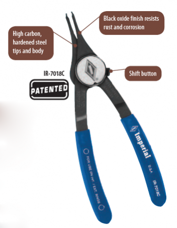 Cam-Lock Convertible Retaining Ring Pliers 1