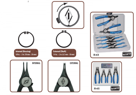 Cam-Lock Convertible Retaining Ring Pliers 3