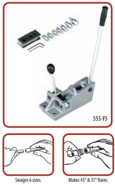 555-FS 45° & 37° Production Flaring And Swaging Tool 2