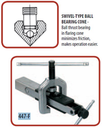 447-F 37° Heavy-Duty Flaring Tool 1